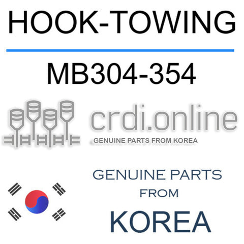 HOOK-TOWING [ORIGINAL] MB304-354 MB304354 MB304 354