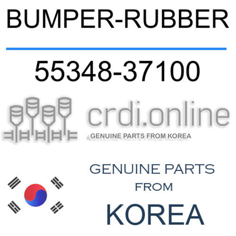 BUMPER-RUBBER [ORIGINAL] 55348-37100 5534837100 55348 37100