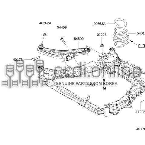 LINK COMPLETE-TRANSVERSERH 54500-4787R 545004787R 54500 4787R