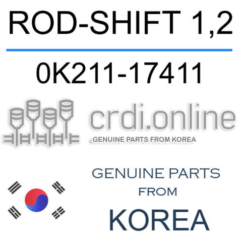 ROD-SHIFT 1,2 [ORIGINAL] 0K211-17411 0K21117411 0K211 17411