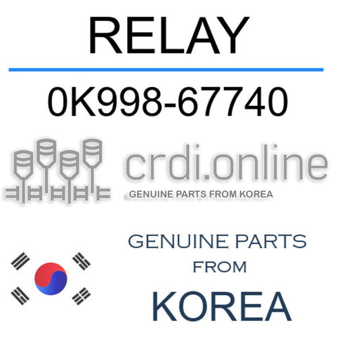 RELAY [ORIGINAL] 0K998-67740 0K99867740 0K998 67740