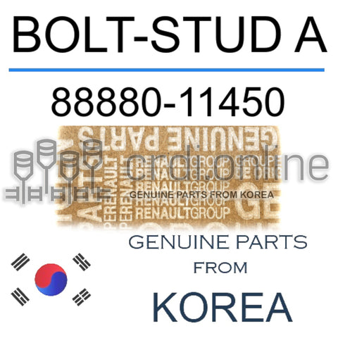 BOLT-STUD A [ORIGINAL] 88880-11450 8888011450 88880 11450