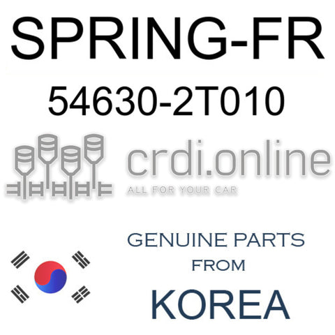 SPRING-FR [ORIGINAL] 54630-2T010 546302T010 54630 2T010