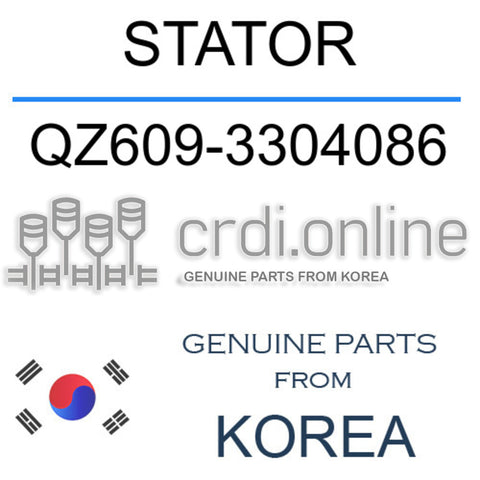 STATOR [ORIGINAL] QZ609-3304086 QZ6093304086 QZ609 3304086