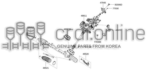SENSOR ASSY-STRG ANGLE 47945-7095R 479457095R 47945 7095R