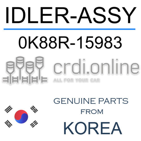 IDLER-ASSY [ORIGINAL] 0K88R-15983 0K88R15983 0K88R 15983