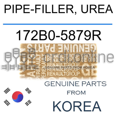 PIPE-FILLER, UREA [ORIGINAL] 172B0-5879R 172B05879R 172B0 5879R
