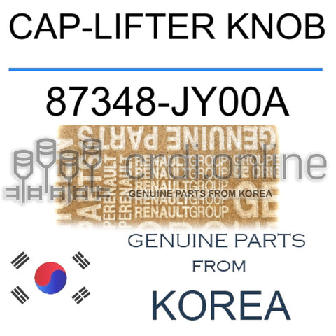 CAP-LIFTER KNOB [ORIGINAL] 87348-JY00A 87348JY00A 87348 JY00A