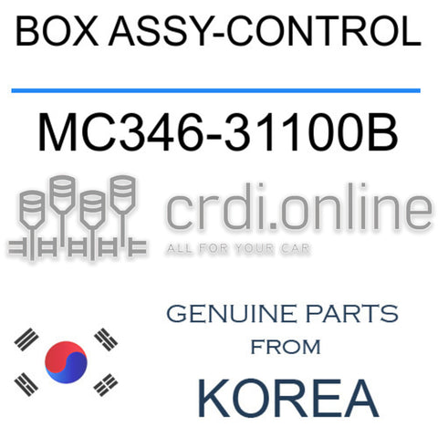 BOX ASSY-CONTROL MC346-31100B MC34631100B MC346 31100B