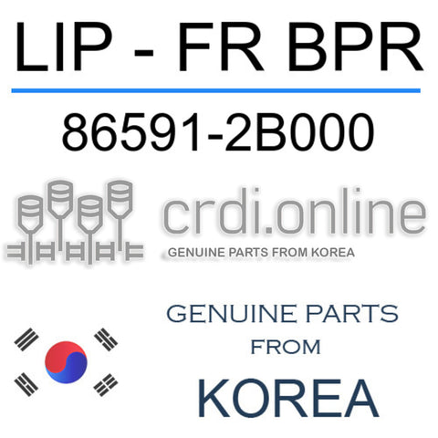 LIP - FR BPR 86591-2B000 865912B000 86591 2B000