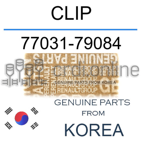 CLIP [ORIGINAL] 77031-79084 7703179084 77031 79084