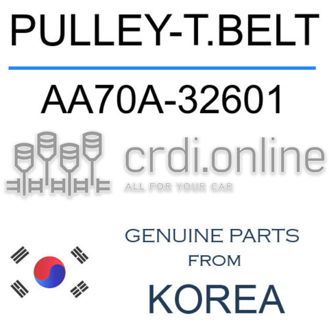 PULLEY-T.BELT [ORIGINAL] AA70A-32601 AA70A32601 AA70A 32601
