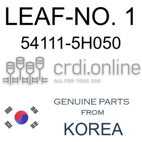 LEAF-NO. 1 [ORIGINAL] 54111-5H050 541115H050 54111 5H050