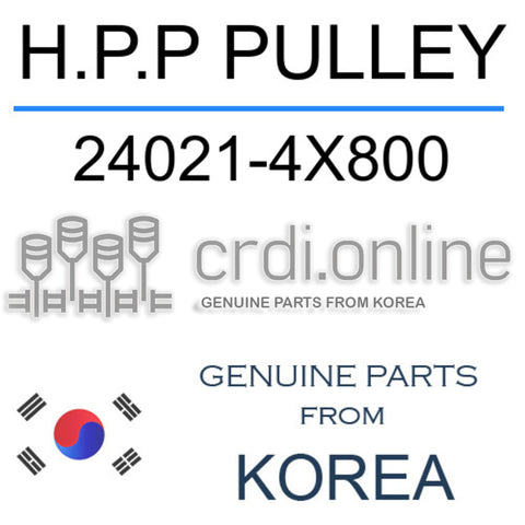 H.P.P PULLEY 24021-4X800 240214X800 24021 4X800