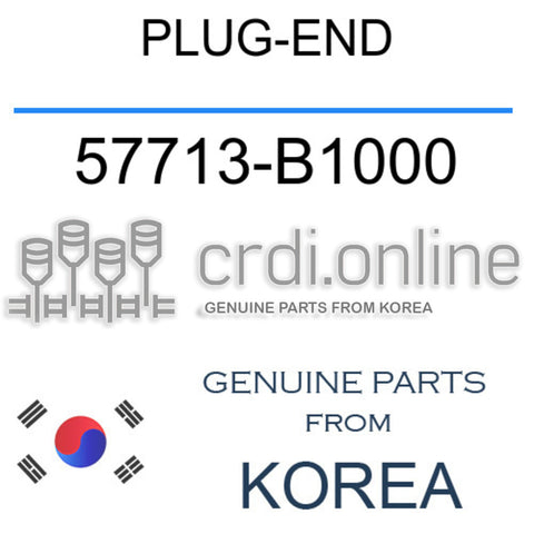 PLUG-END [ORIGINAL] 57713-B1000 57713B1000 57713 B1000