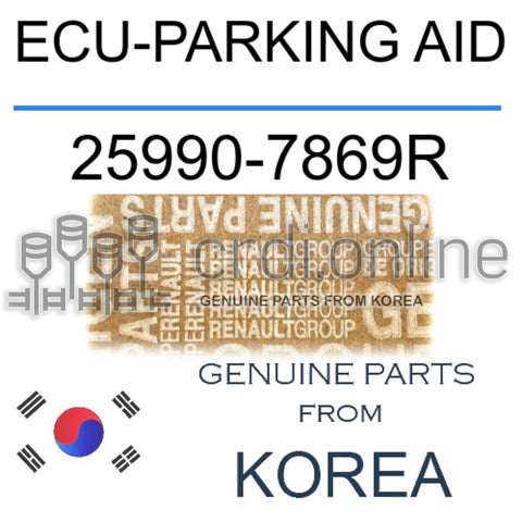 ECU-PARKING AID [ORIGINAL] 25990-7869R 259907869R 25990 7869R