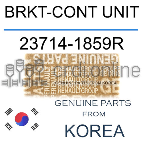BRKT-CONT UNIT [ORIGINAL] 23714-1859R 237141859R 23714 1859R