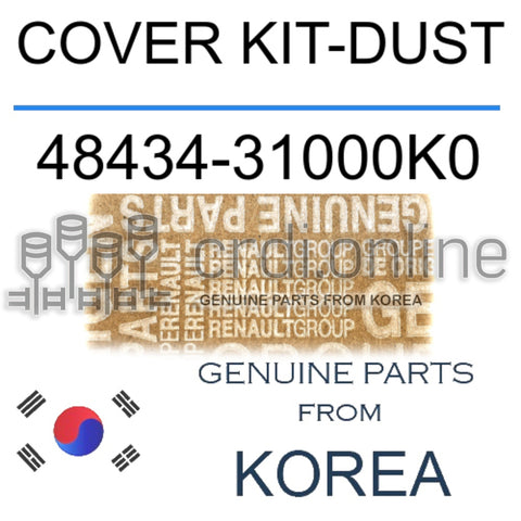 COVER KIT-DUST [ORIGINAL] 48434-31000K0 4843431000K0 48434 31000K0
