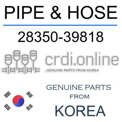 PIPE & HOSE [ORIGINAL] 28350-39818 2835039818 28350 39818