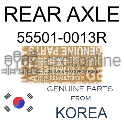 REAR AXLE [ORIGINAL] 55501-0013R 555010013R 55501 0013R