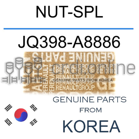 NUT-SPL [ORIGINAL] JQ398-A8886 JQ398A8886 JQ398 A8886