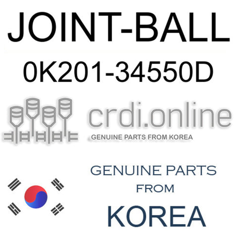 JOINT-BALL [ORIGINAL] 0K201-34550D 0K20134550D 0K201 34550D