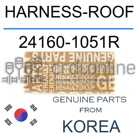 HARNESS-ROOF [ORIGINAL] 24160-1051R 241601051R 24160 1051R