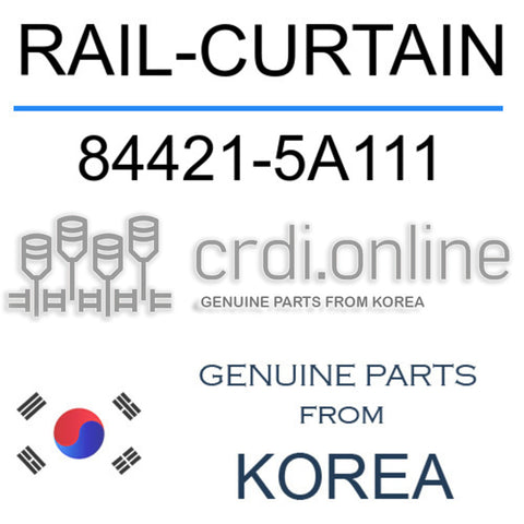 RAIL-CURTAIN [ORIGINAL] 84421-5A111 844215A111 84421 5A111