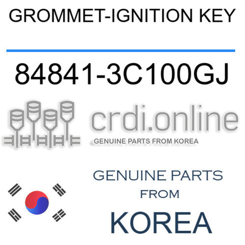 GROMMET-IGNITION KEY 84841-3C100GJ 848413C100GJ 84841 3C100GJ