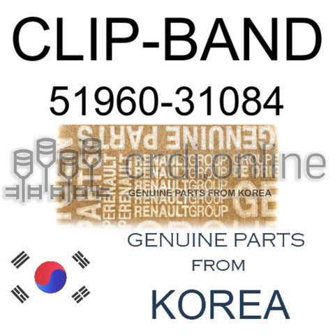 CLIP-BAND [ORIGINAL] 51960-31084 5196031084 51960 31084