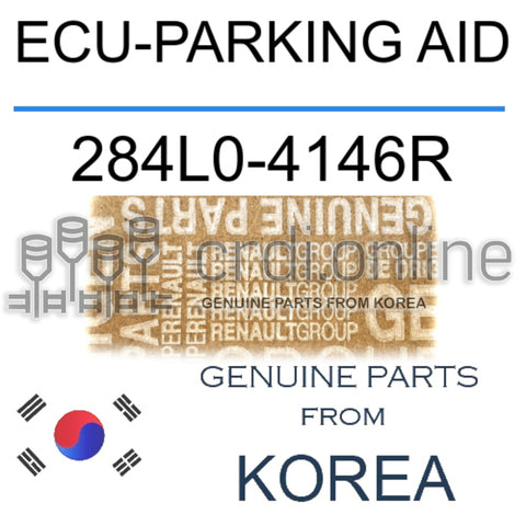 ECU-PARKING AID [ORIGINAL] 284L0-4146R 284L04146R 284L0 4146R