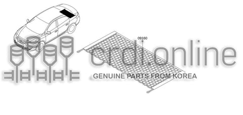 NET ASSY-TRUNK 84935-0743R 849350743R 84935 0743R