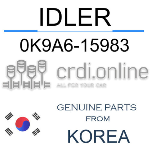 IDLER [ORIGINAL] 0K9A6-15983 0K9A615983 0K9A6 15983