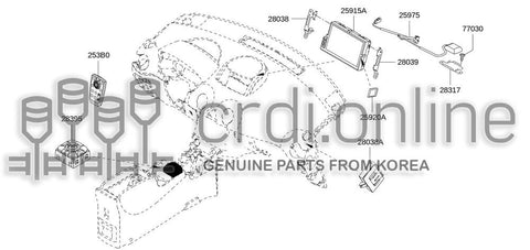 INTERFACE UNIT-DISPLAY 28346-6187R 283466187R 28346 6187R