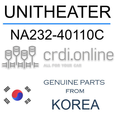 UNITHEATER NA232-40110C NA23240110C NA232 40110C