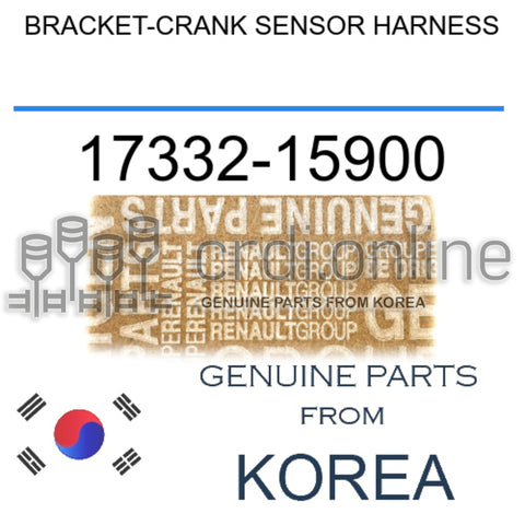 BRACKET-CRANK SENSOR HARNESS [ORIGINAL] 17332-15900 1733215900 17332 15900
