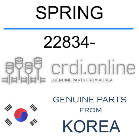 SPRING 22834- 22834 22834