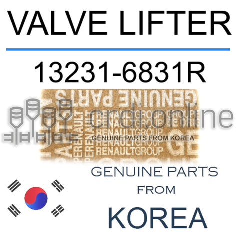 VALVE LIFTER [ORIGINAL] 13231-6831R 132316831R 13231 6831R
