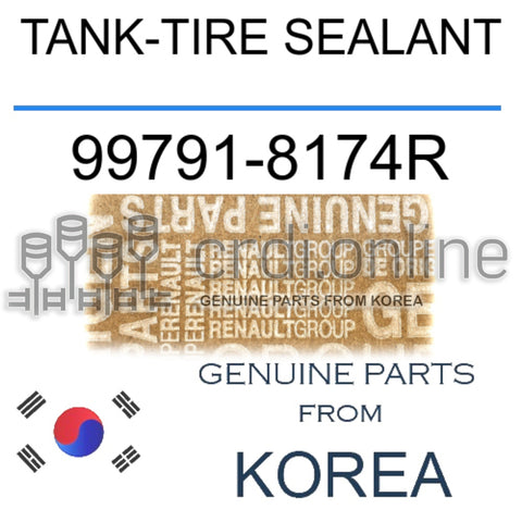 TANK-TIRE SEALANT [ORIGINAL] 99791-8174R 997918174R 99791 8174R