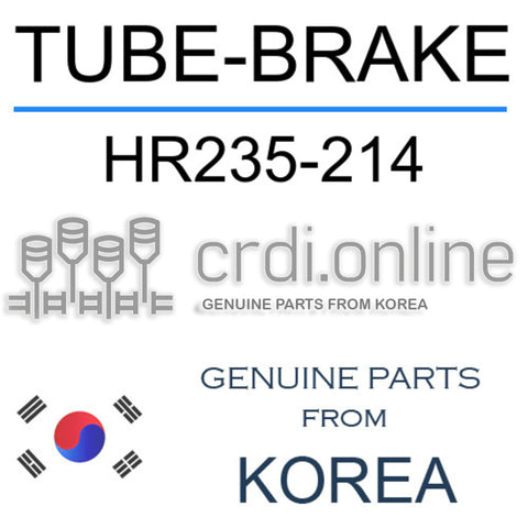 TUBE-BRAKE HR235-214 HR235214 HR235 214