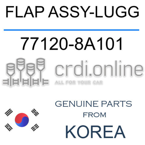 FLAP ASSY-LUGG [ORIGINAL] 77120-8A101 771208A101 77120 8A101