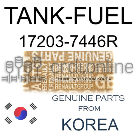 TANK-FUEL [ORIGINAL] 17203-7446R 172037446R 17203 7446R