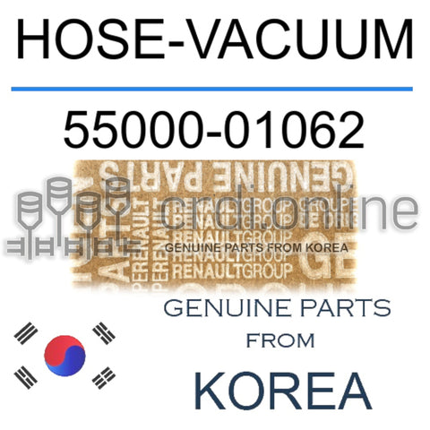 HOSE-VACUUM [ORIGINAL] 55000-01062 5500001062 55000 01062