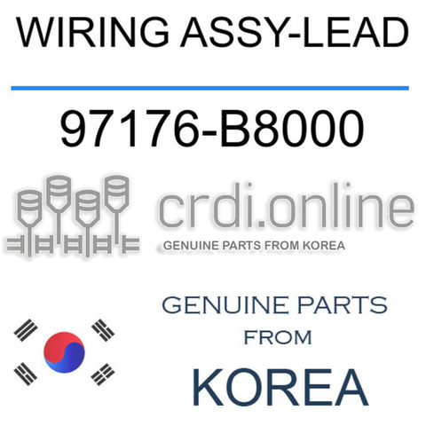 WIRING ASSY-LEAD [ORIGINAL] 97176-B8000 97176B8000 97176 B8000