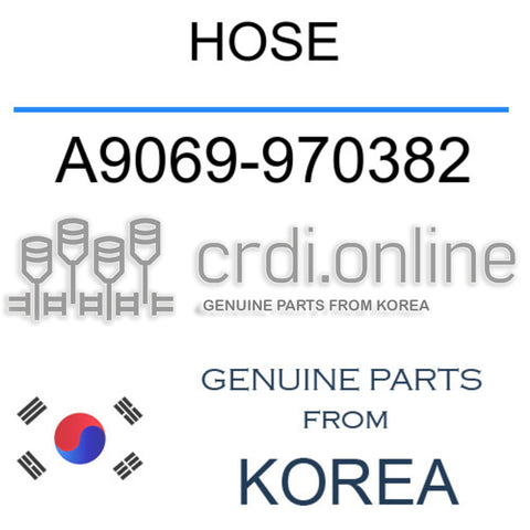 HOSE [ORIGINAL] A9069-970382 A9069970382 A9069 970382