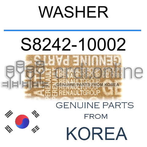 WASHER [ORIGINAL] S8242-10002 S824210002 S8242 10002