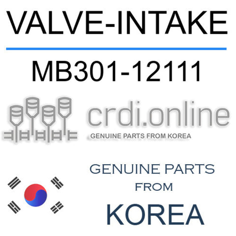VALVE-INTAKE MB301-12111 MB30112111 MB301 12111