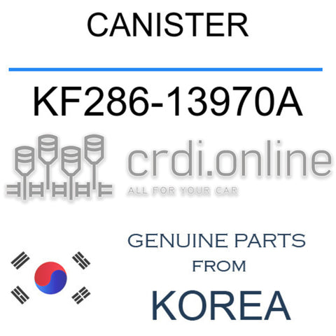 CANISTER KF286-13970A KF28613970A KF286 13970A