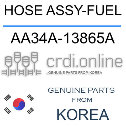 HOSE ASSY-FUEL [ORIGINAL] AA34A-13865A AA34A13865A AA34A 13865A