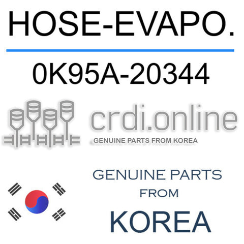 HOSE-EVAPO. 0K95A-20344 0K95A20344 0K95A 20344